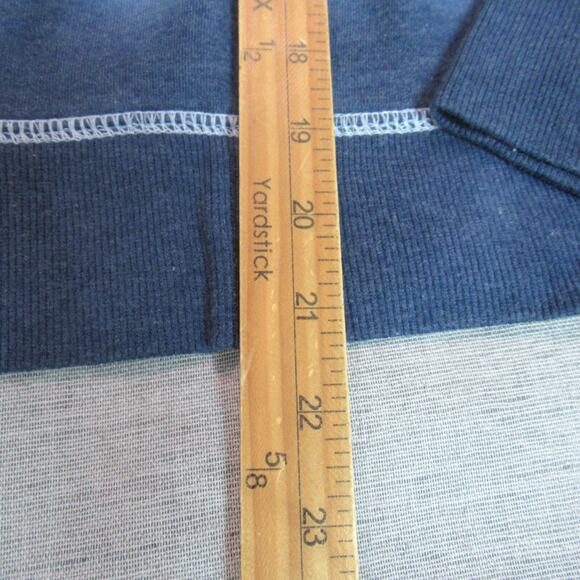 Joy Lab Sweatshirt Womens S Blue White Tie Dye Long Sleeve Boho Hippie Beachy - Picture 7 of 10